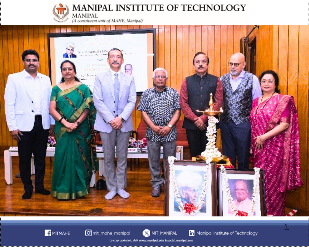 Engineers’ day 2025 and Professor P V Bhandary Memorial Oration